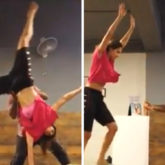 WATCH VIDEO: Disha Patani gives a glimpse of a perfect cartwheel from her training session
