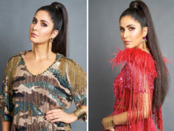 What’s Your Pick: Katrina Kaif in a sequined camouflage dress or blazing red dress with tassels?