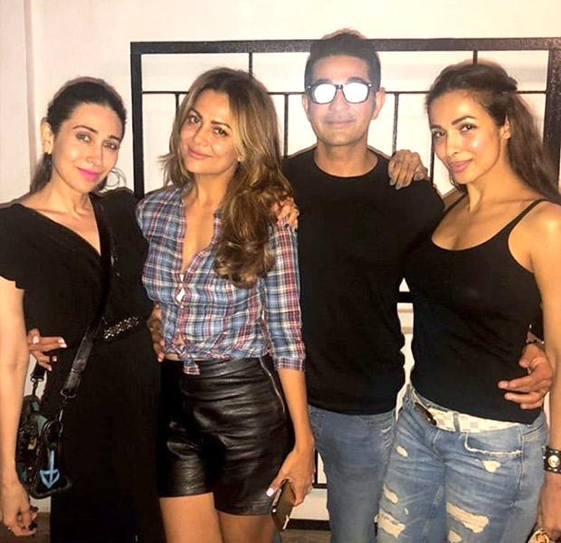 Karisma Kapoor parties with besties Malaika Arora and Amrita Arora and their photos are all about girl-gang fun! 