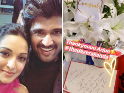 Vijay Deverakonda sends a lovely message to Kiara Advani over the success of Kabir Singh