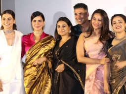 Akshay Kumar, Vidya Balan, Taapsee Pannu and Nithya Menon grace the trailer launch of their film Mission Mangal | Part 1