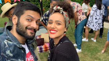 Ali Fazal catches up with Fast And Furious 7 co-star Nathalie Emmanuel