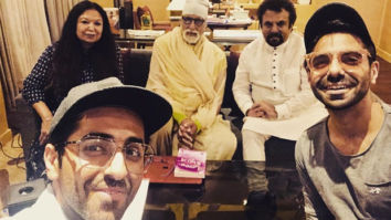 Amitabh Bachchan’s picture with Gulabo Sitabo costar Ayushmann Khurrana and his family is adorable!