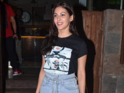 Amyra Dastur spotted at Indigo in Bandra