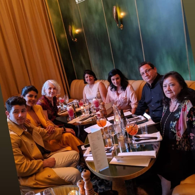 Before leaving Paris, Priyanka Chopra and Nick Jonas dine with their family and friends Before leaving Paris, Priyanka Chopra and Nick Jonas dine with their family and friends