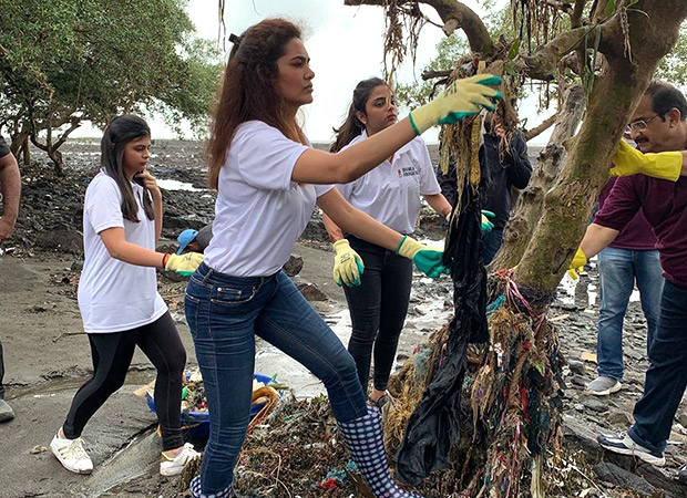 Esha Gupta does her bit to help better the environment and it is all sorts of admirable