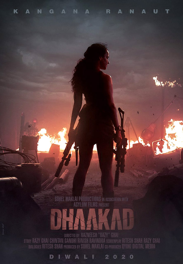 FIRST LOOK: Kangana Ranaut looks badass in her next action entertainer Dhaakad