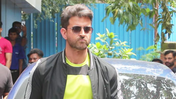 Hrithik Roshan spotted during launch of HRX Cult Fitness