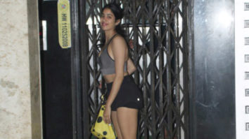 Janhvi Kapoor spotted at the Pilates gym