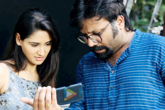 on the sets of the movie Kabir Singh
