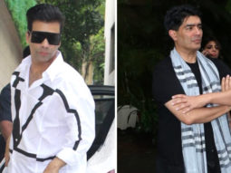 Karan Johar & Manish Malhotra pay respect to Kaykasshan Patel’s husband Areef Patel