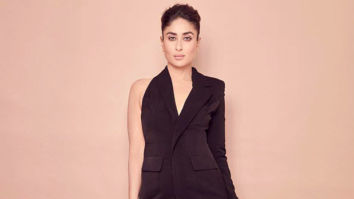 Kareena Kapoor Khan looks aesthetically stunning in an all-black Nikhil Thampi pantsuit!