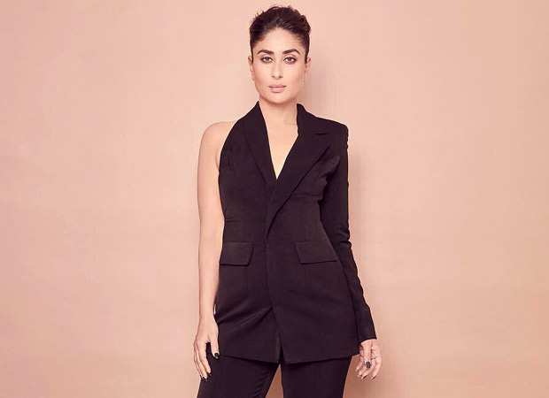 Kareena Kapoor Khan looks aesthetically stunning in an all-black Nikhil Thampi pantsuit!