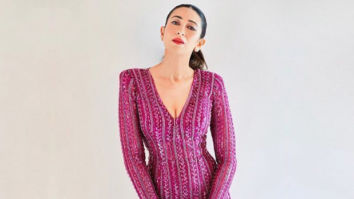 Karisma Kapoor looks like a dream in this hot pink sequined gown!