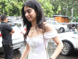 Khushi Kapoor spotted at Bastian in Bandra