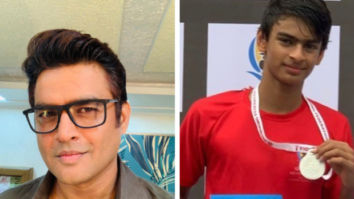 R Madhavan is a proud parent as his son Vedant wins a gold medal in swimming!