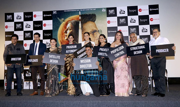 Photos: Akshay Kumar, Vidya Balan, Taapsee Pannu and Nithya Menon grace the trailer launch of their film Mission Mangal Photos: Akshay Kumar, Vidya Balan, Taapsee Pannu and Nithya Menon grace the trailer launch of their film Mission Mangal