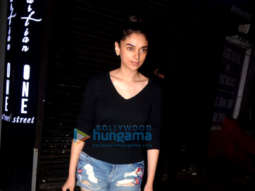 Photos: Aditi Rao Hydari and Siddhant Chaturvedi spotted at Bastian in Bandra