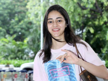 Photos: Ananya Panday and Shatrughan Sinha snapped at the airport