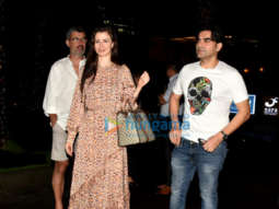 Photos: Arbaaz Khan and Giorgia Andriani spotted at Yauatcha in BKC