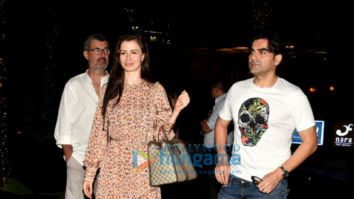 Photos: Arbaaz Khan and Giorgia Andriani spotted at Yauatcha in BKC