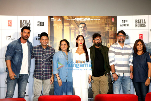 photos celebs grace the trailer launch of john abraham starrer batla house 2