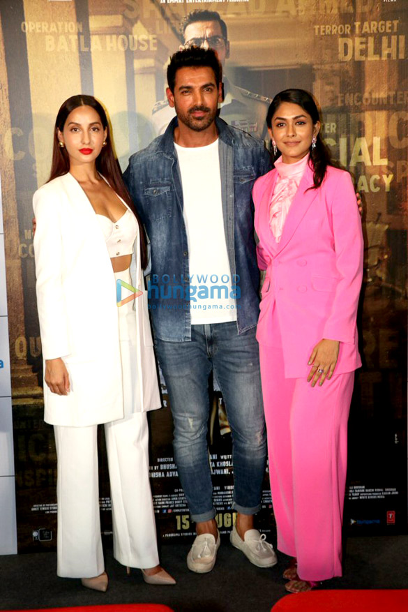 photos celebs grace the trailer launch of john abraham starrer batla house 4