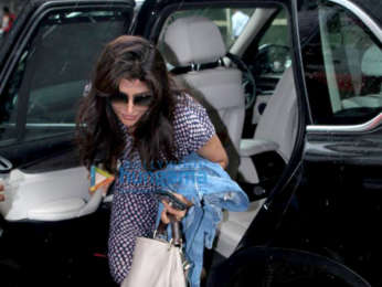 Photos: Chitrangda Singh spotted at a salon in Bandra