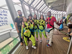Photos: Fatima Sana Shaikh snapped sky walking at Macao Towers