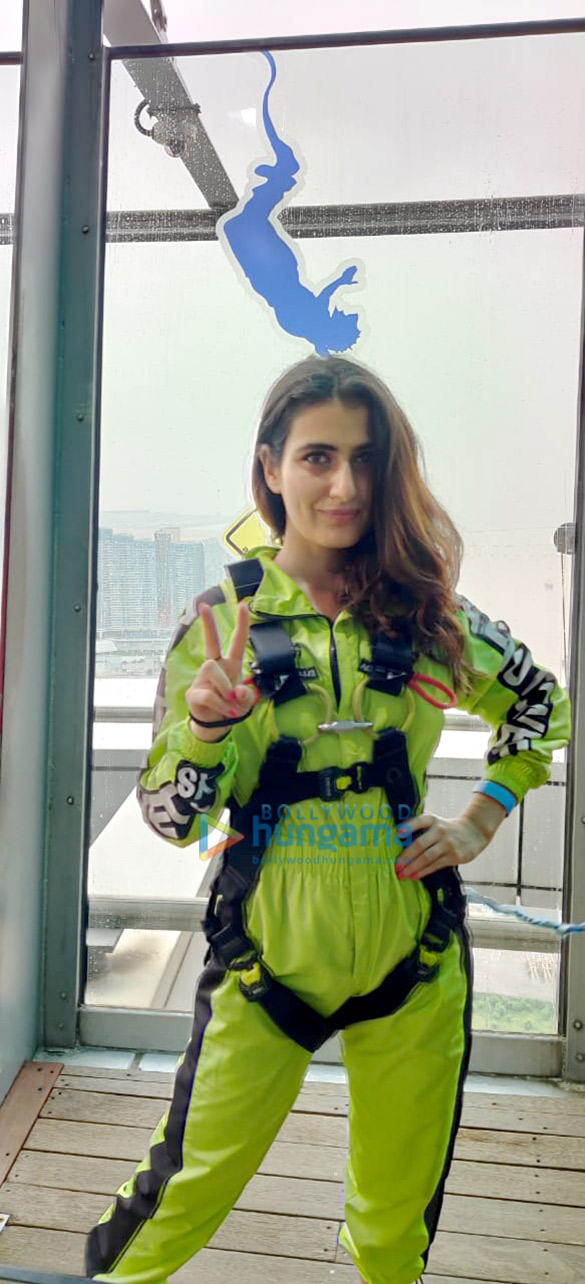photos fatima sana shaikh snapped sky walking at macao towers 5