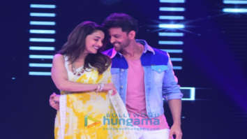Photos: Hrithik Roshan and Madhuri Dixit snapped on sets of Dance Deewane