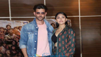 Photos: Hrithik Roshan and Mrunal Thakur snapped at Super 30 promotional event