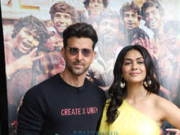 Photos: Hrithik Roshan and Mrunal Thakur snapped promoting their film Super 30