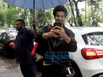 Photos: Ishaan Khatter snapped at the gym in Bandra