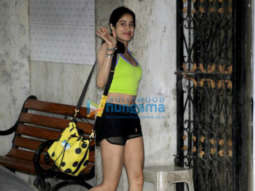 Photos: Janhvi Kapoor spotted at the Pilates gym