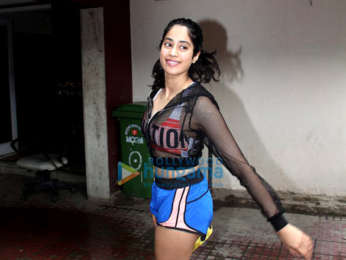 Photos: Janhvi Kapoor spotted at the Pilates gym