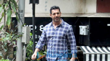 Photos: John Abraham spotted at Tip & Toe in Juhu
