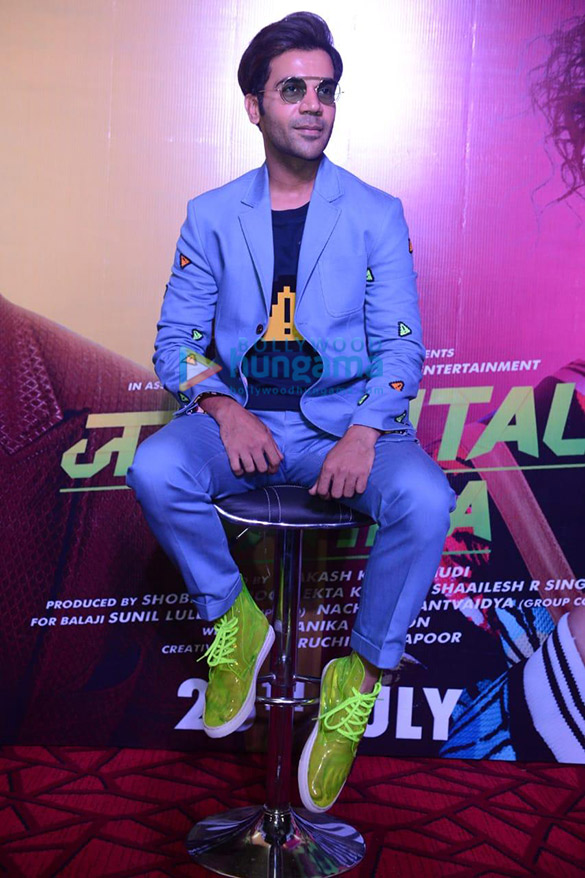 photos kangana ranaut and rajkummar rao snapped at judgemental hai kya trailer launch 3