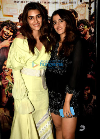 Photos: Kriti Sanon, Nupur Sanon, Patralekha and others grace the screening of Super 30 at YRF