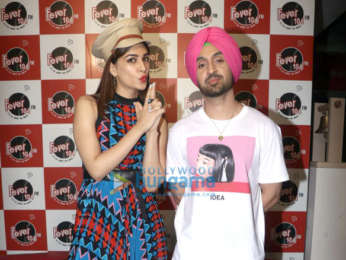 Photos: Kriti Sanon and Diljit Dosanjh grace the song launch of ‘Sachiya Mohabbatan’ from their film 'Arjun Patiala'