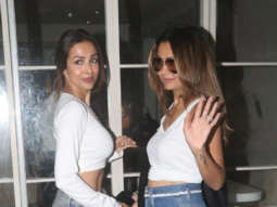 Photos: Malaika Arora and Amrita Arora spotted at Sequel in Bandra