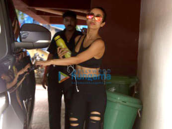 Photos: Malaika Arora spotted at the gym