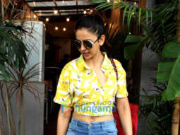 Photos: Rakul Preet Singh spotted at The Kitchen Garden in Juhu