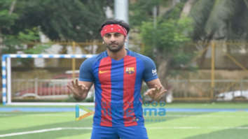 Photos: Ranbir Kapoor snapped at All Stars football match