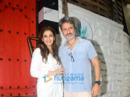 Photos: Raveena Tandon spotted with her family at Sancho’s restaurant in Bandra
