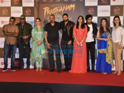 Photos: Sanjay Dutt, Manyata Dutt and others snapped attending the teaser launch of Prasthanam