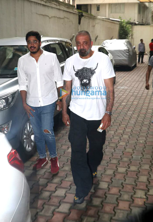 photos sanjay dutt spotted at mahesh bhatts office in khar 1