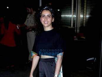 Photos: Sanya Malhotra and Ishaan Khatter snapped at the airport