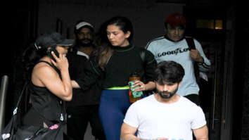 Photos: Shahid Kapoor and Mira Rajput snapped at the gym in Juhu