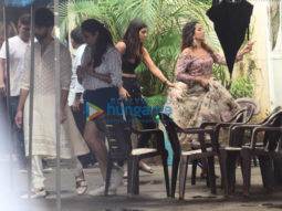 Photos: Shahid Kapoor and Mira Rajput snapped post shoot in Mumbai